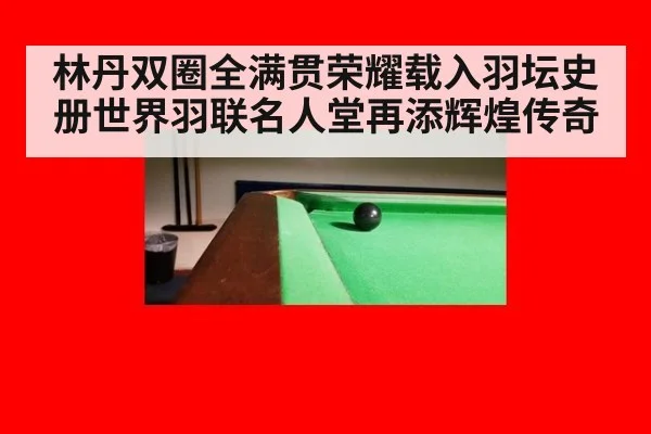 林丹双圈全满贯荣耀载入羽坛史册世界羽联名人堂再添辉煌传奇